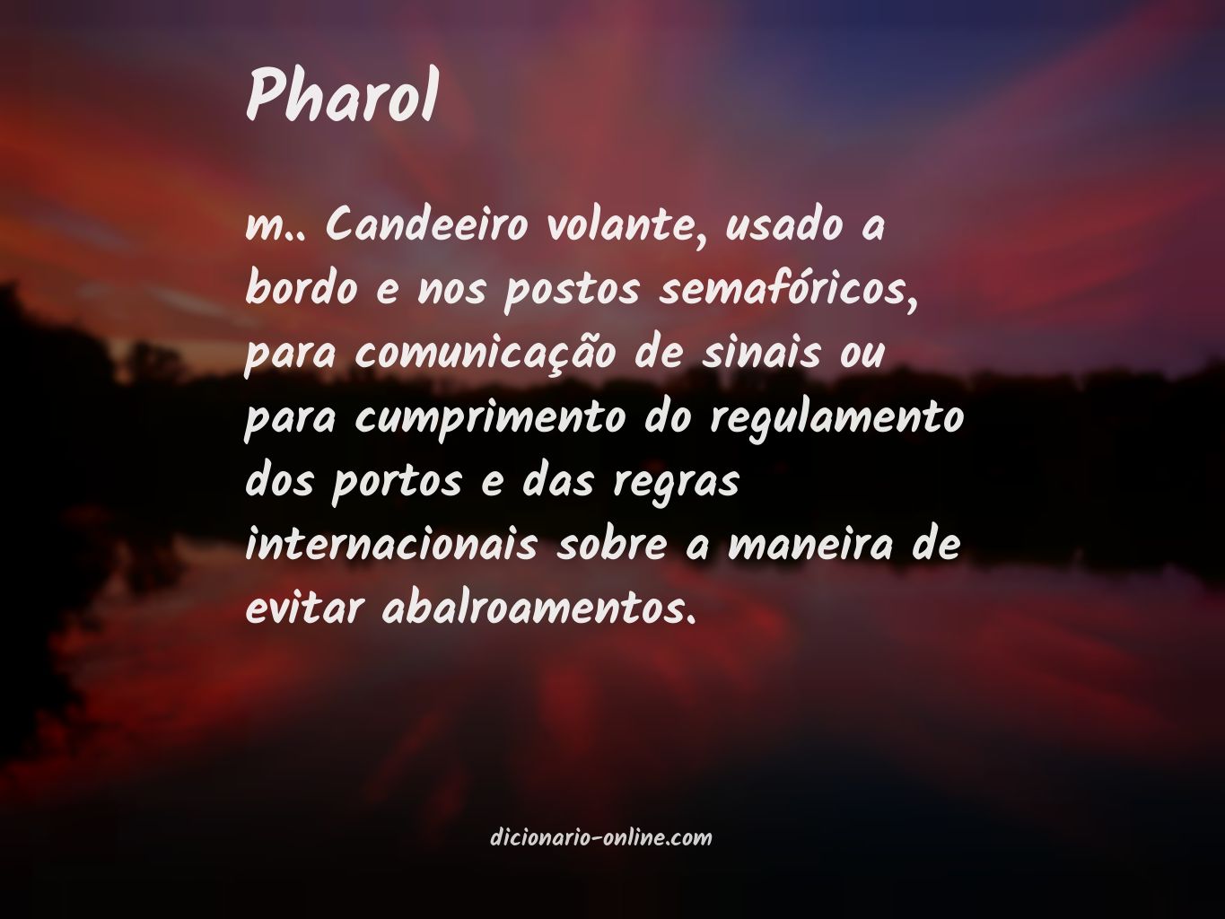 Significado de pharol