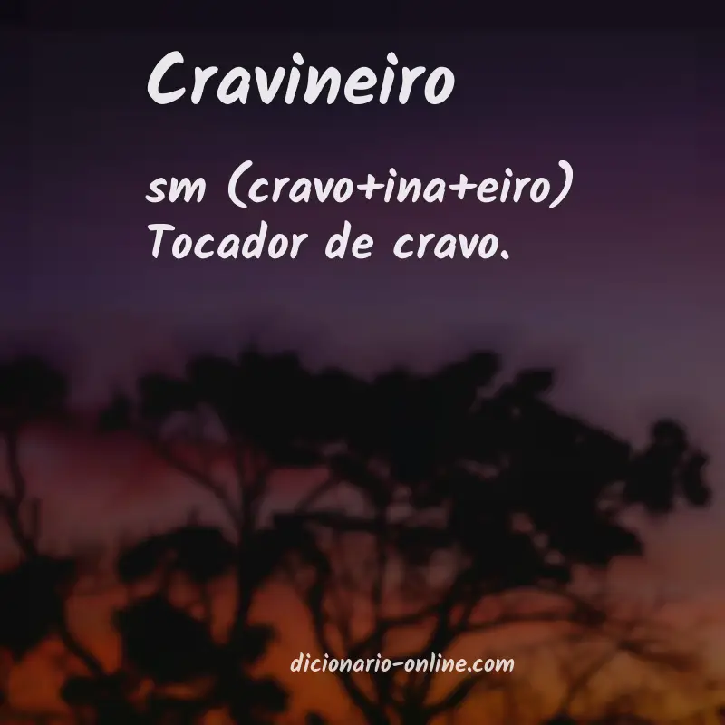 Significado de cravineiro