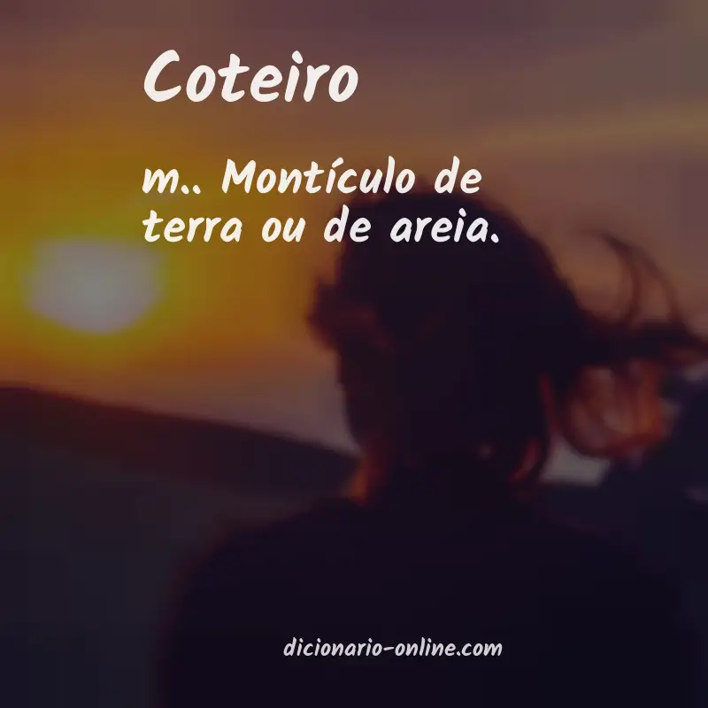 Significado de coteiro