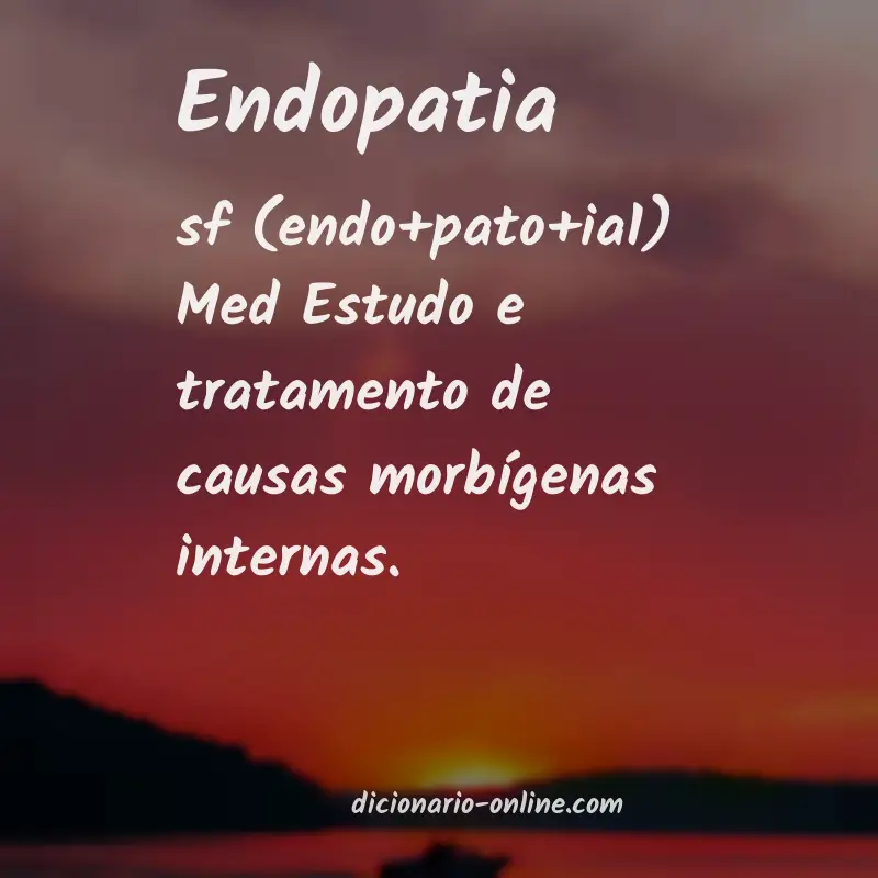 Significado de endopatia