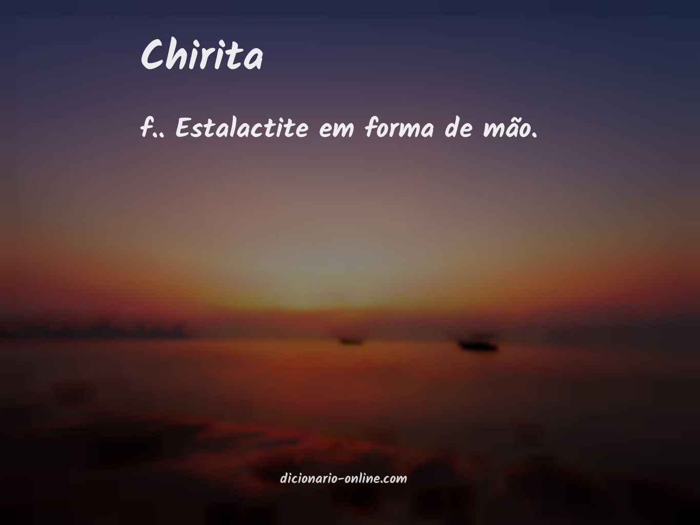 Significado de chirita