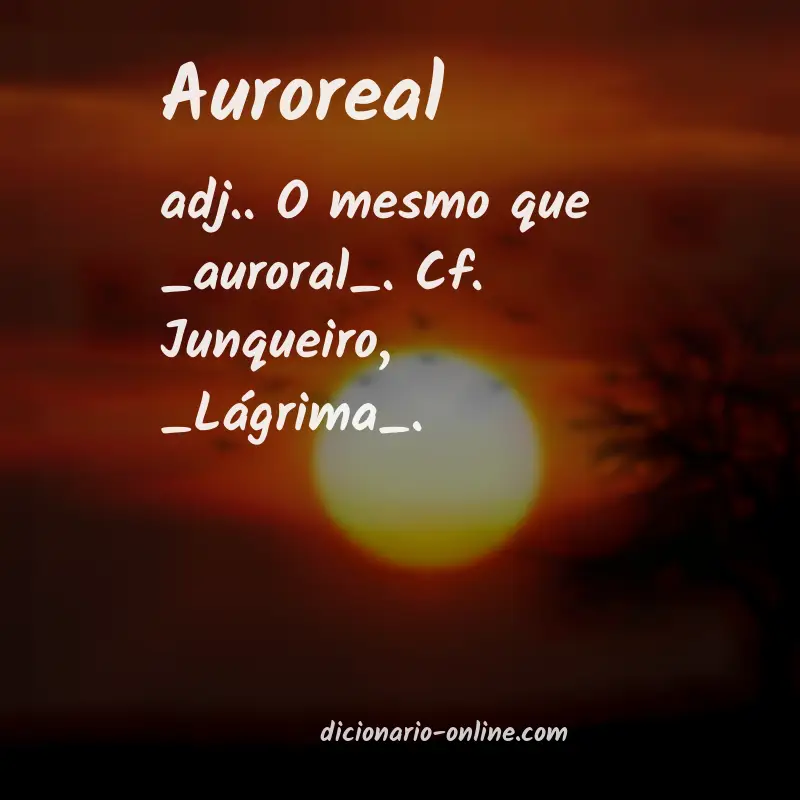 Significado de auroreal
