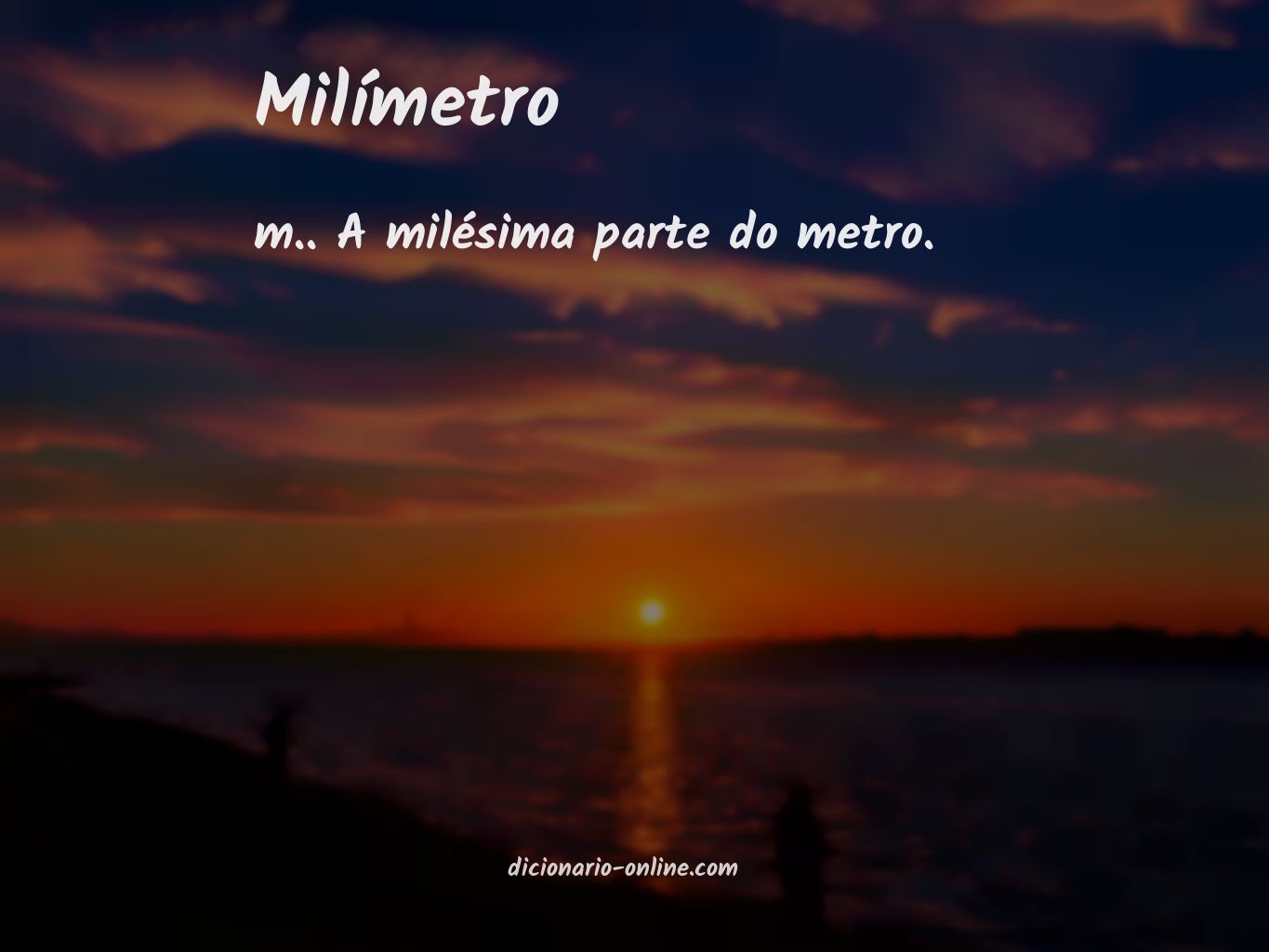 Significado de milímetro