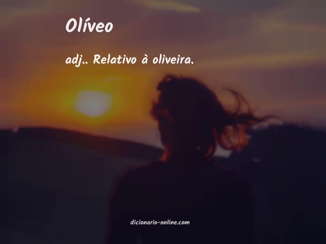 Significado de olíveo