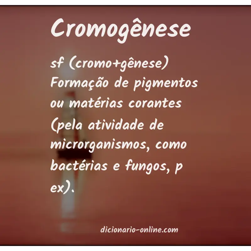 Significado de cromogênese