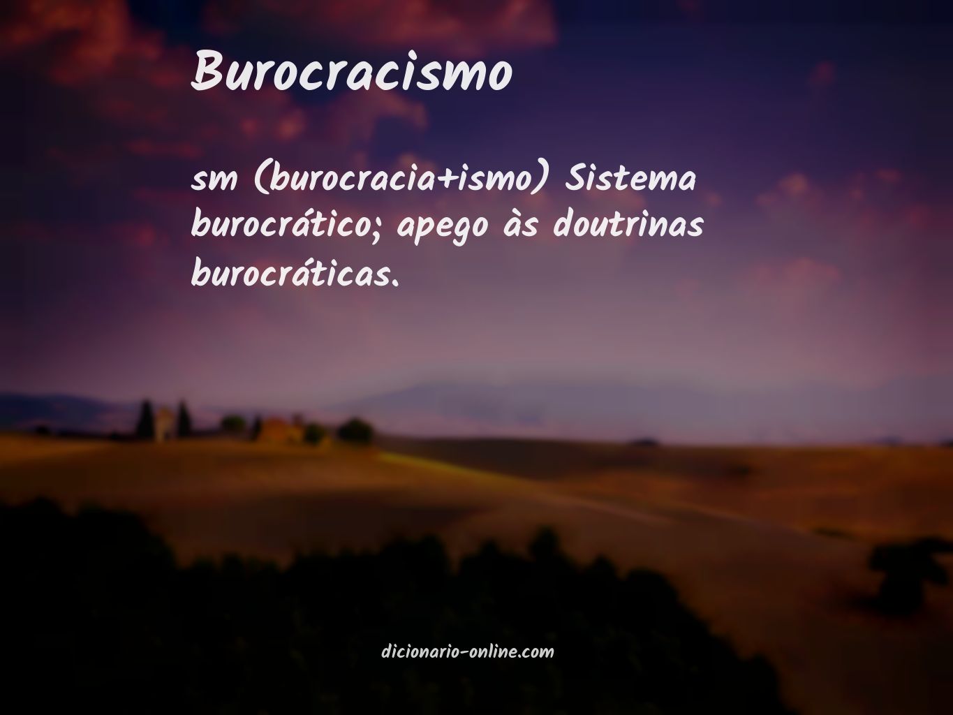 Significado de burocracismo