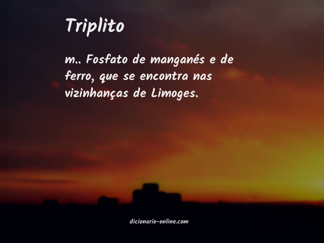 Significado de triplito