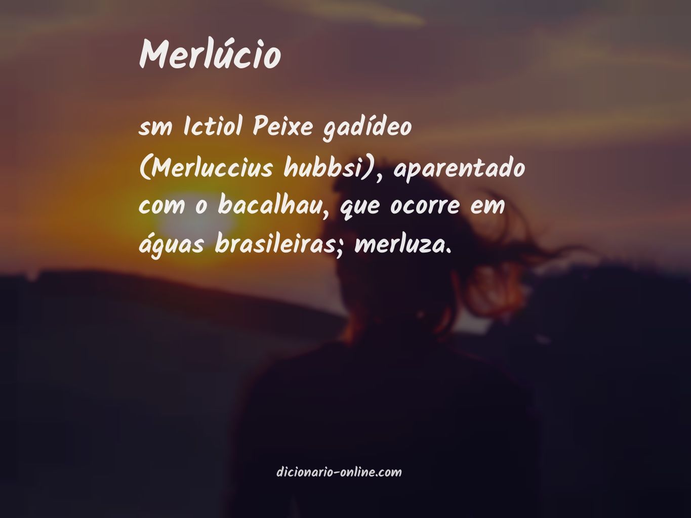 Significado de merlúcio