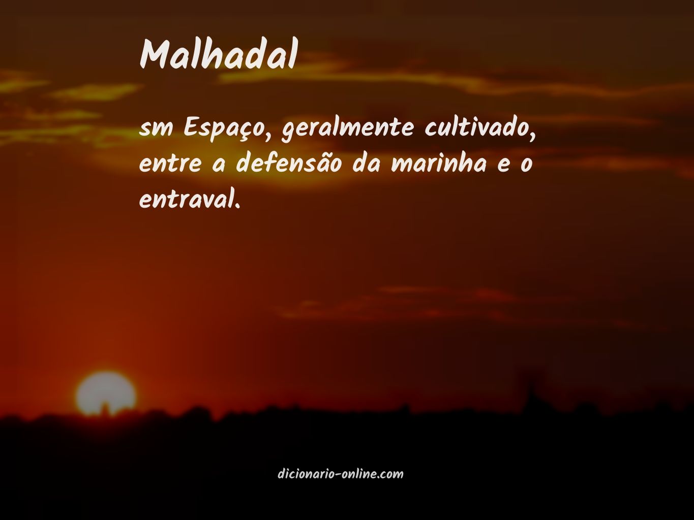 Significado de malhadal