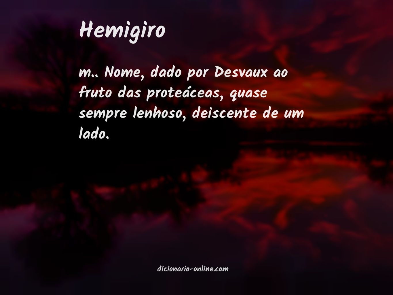 Significado de hemigiro