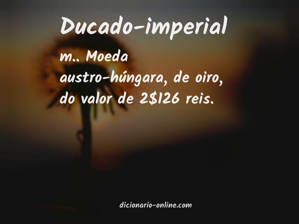 Significado de ducado-imperial