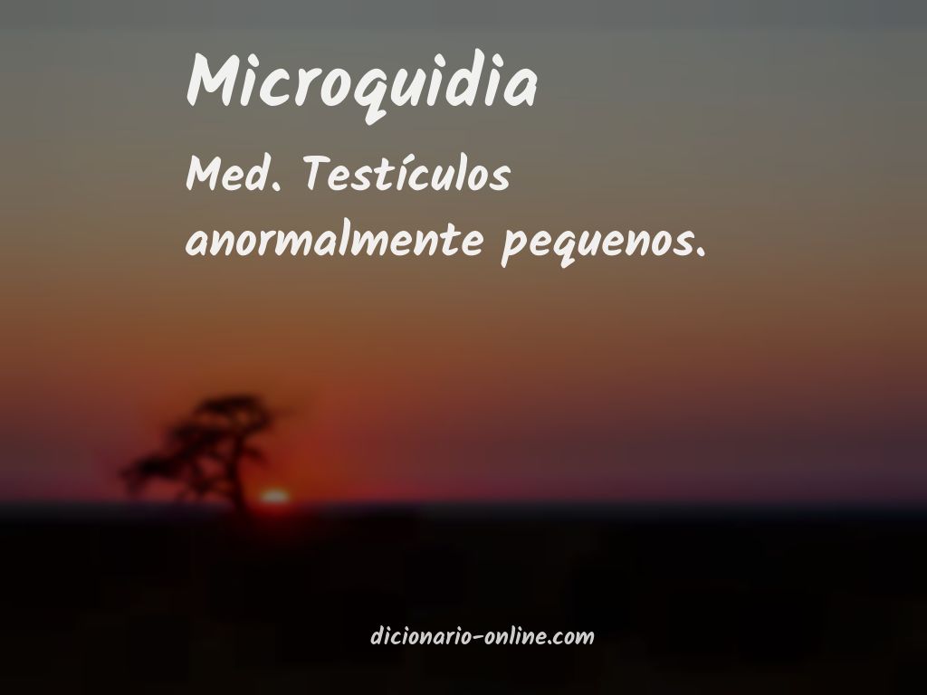 Significado de microquidia