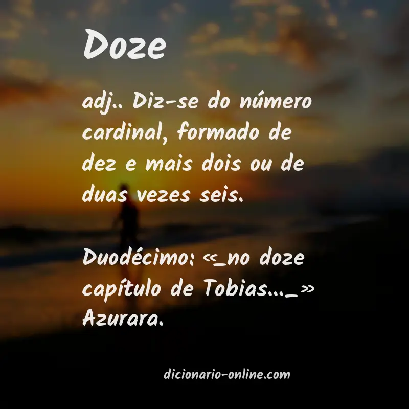 Significado de doze