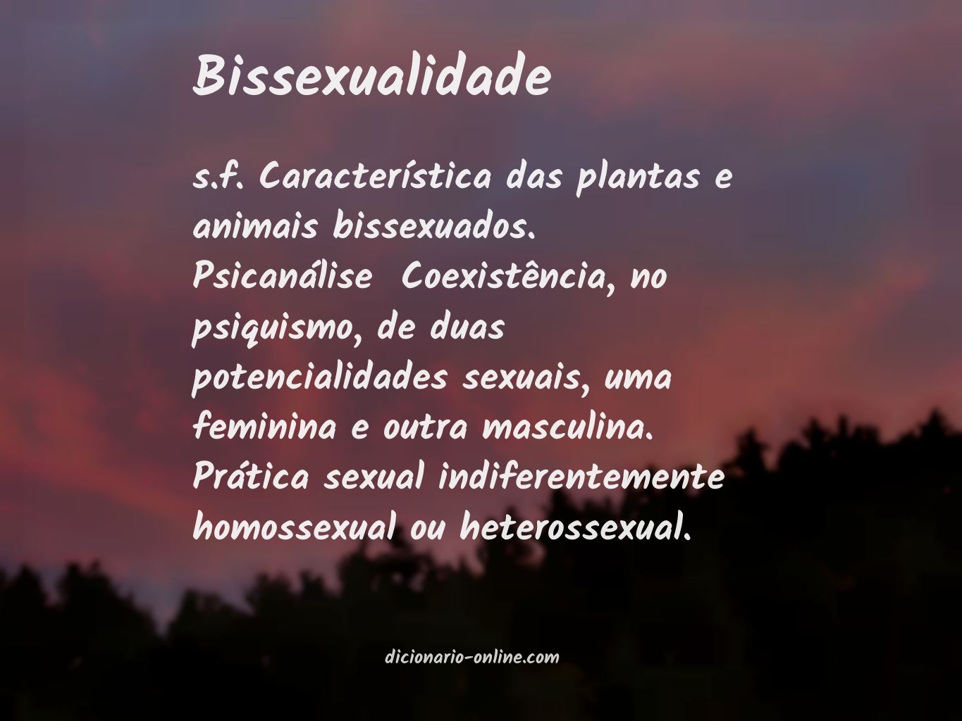 Significado de bissexualidade