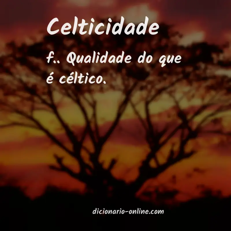 Significado de celticidade