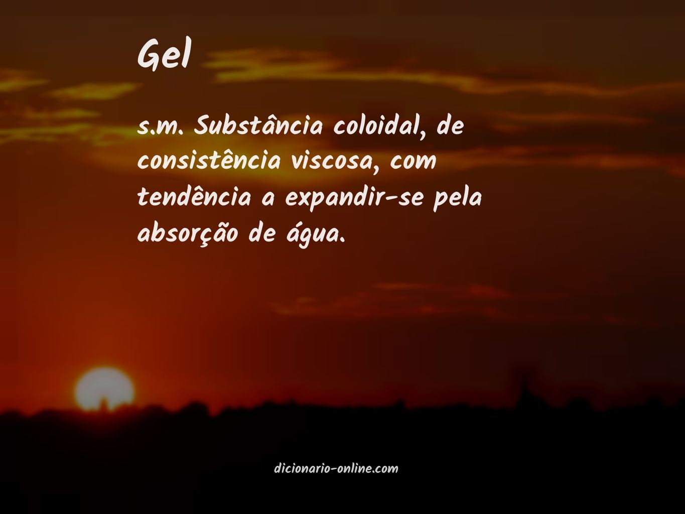 Significado de gel