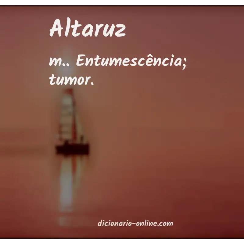 Significado de altaruz