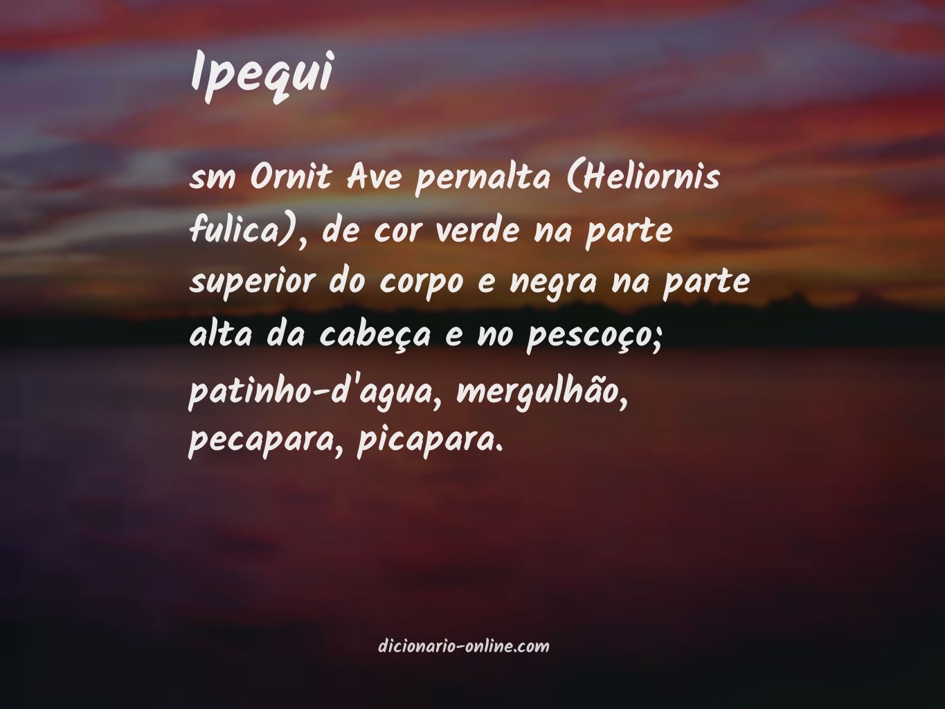 Significado de ipequi