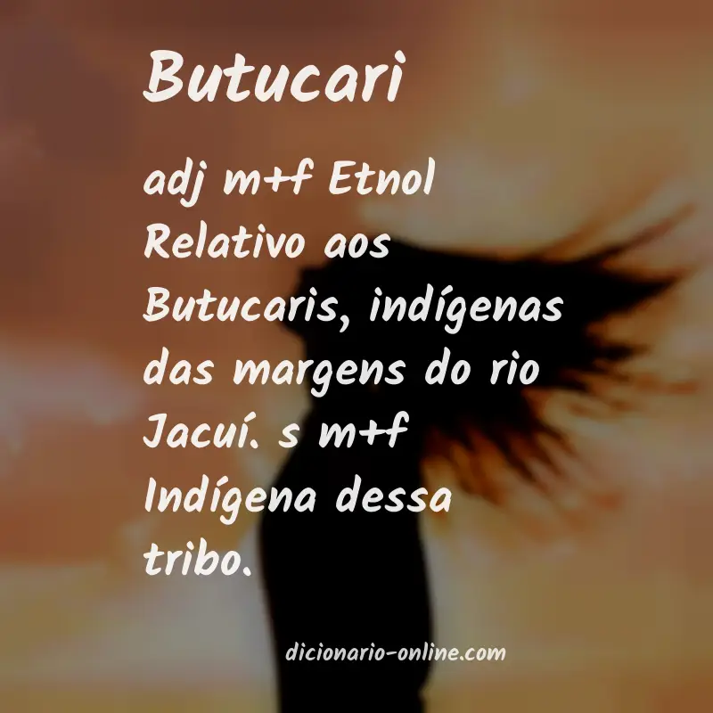 Significado de butucari