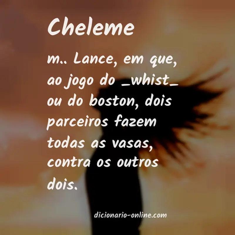 Significado de cheleme