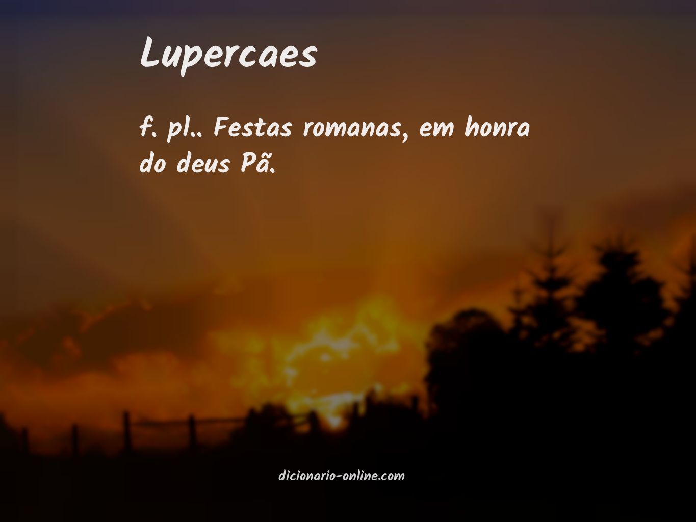 Significado de lupercaes
