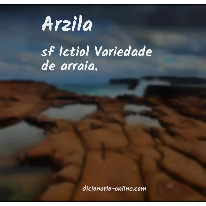 Significado de arzila