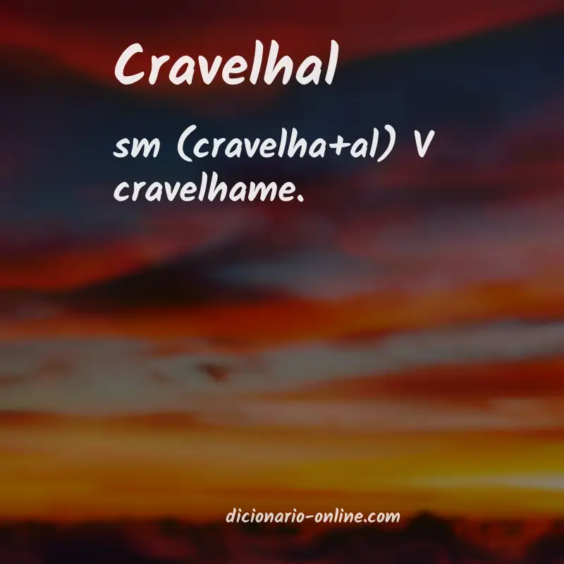 Significado de cravelhal