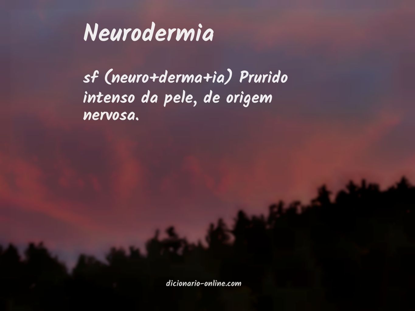 Significado de neurodermia