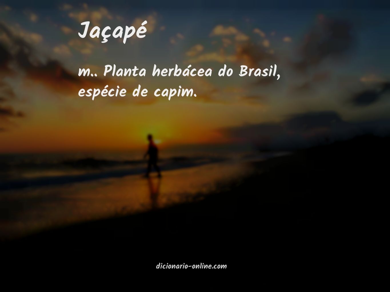 Significado de jaçapé