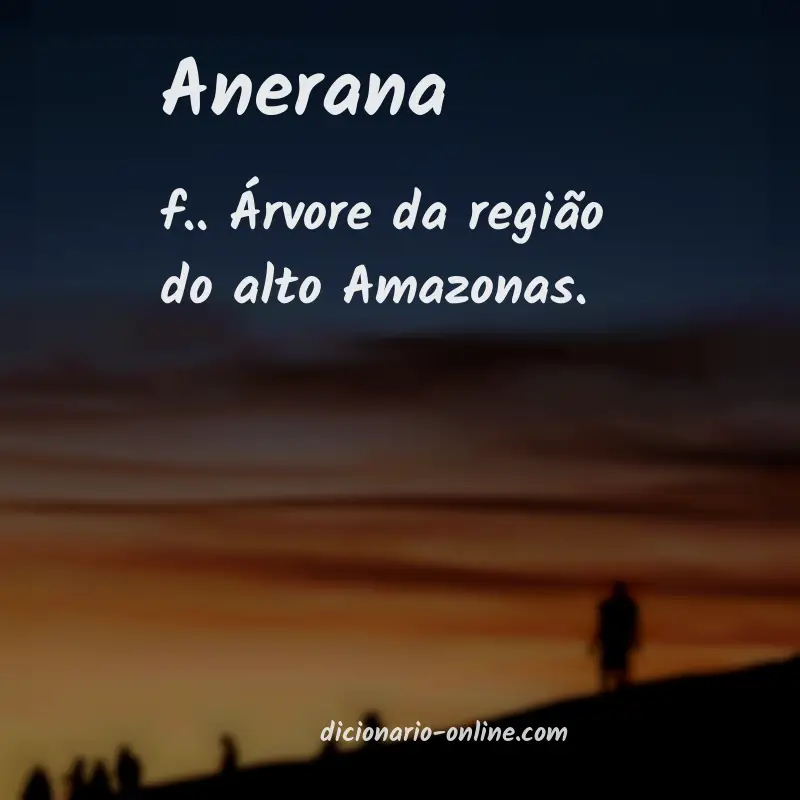Significado de anerana