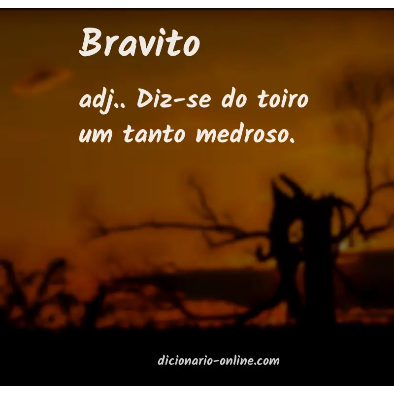 Significado de bravito