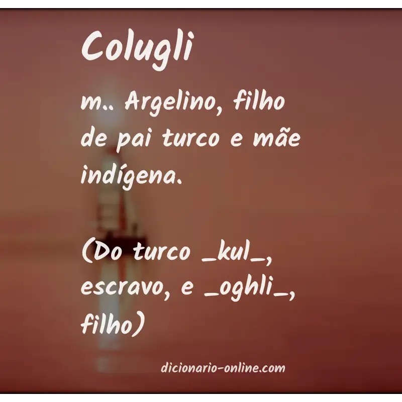 Significado de colugli