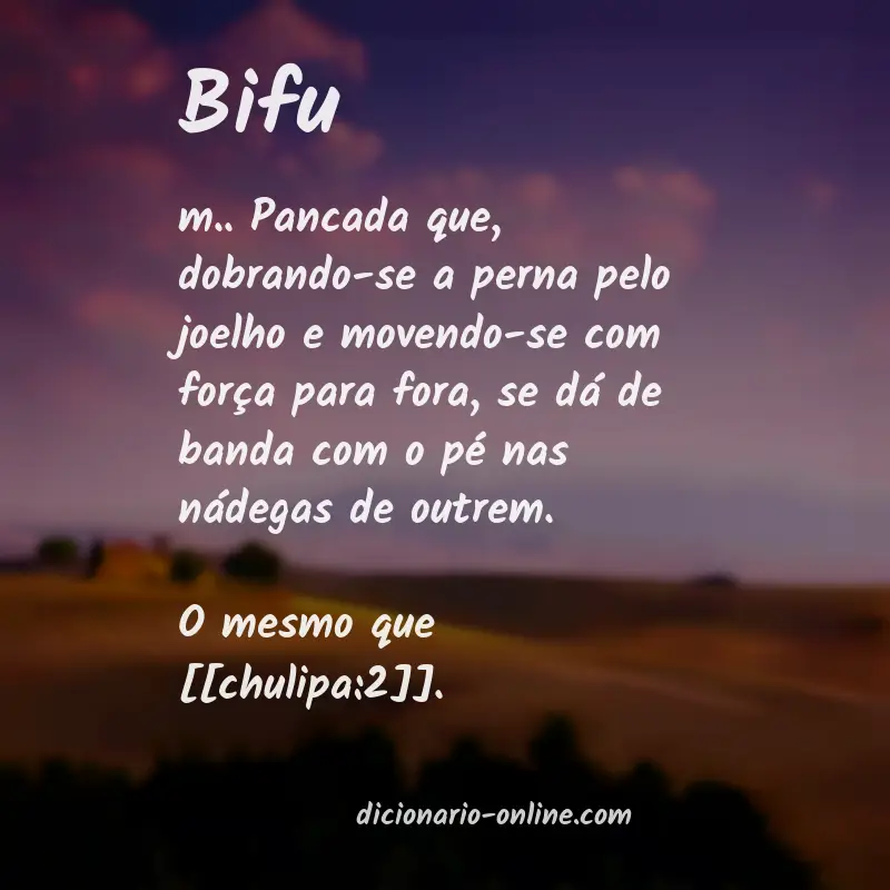 Significado de bifu