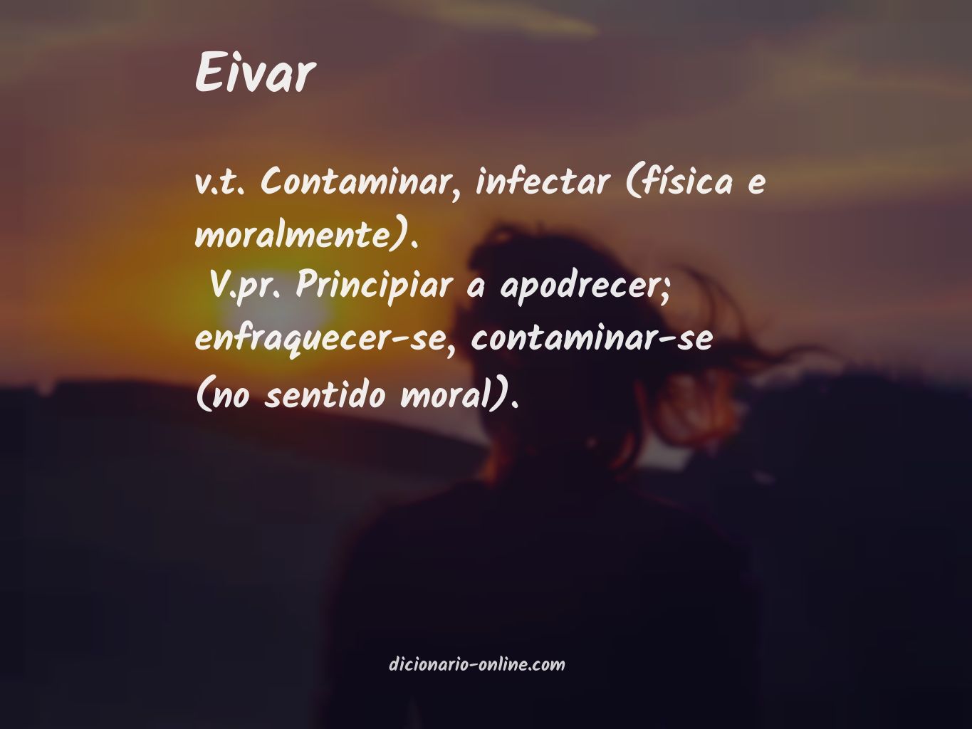 Significado de eivar