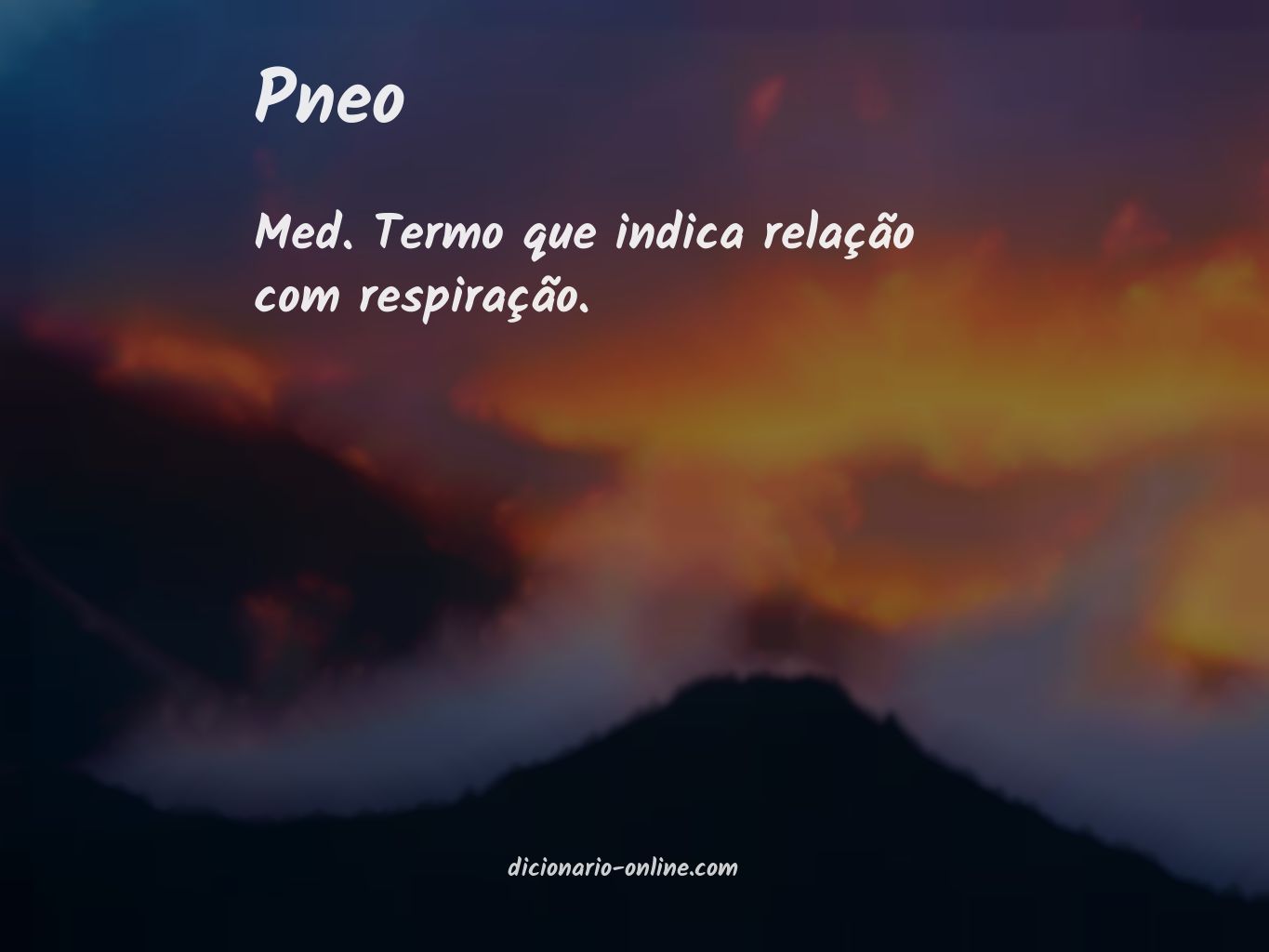 Significado de pneo