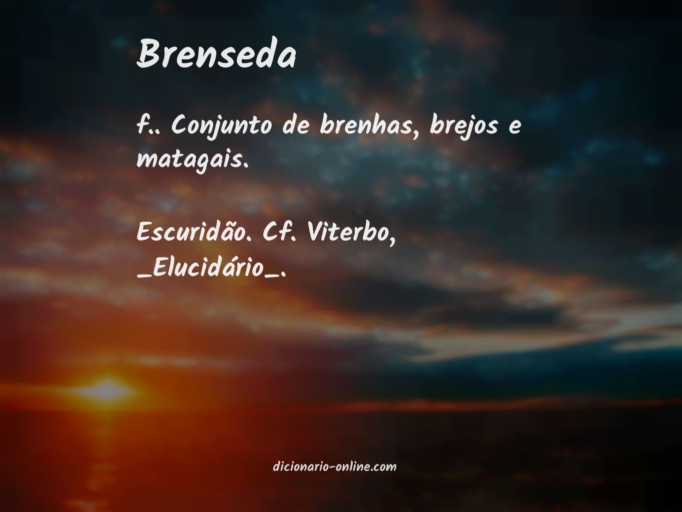 Significado de brenseda