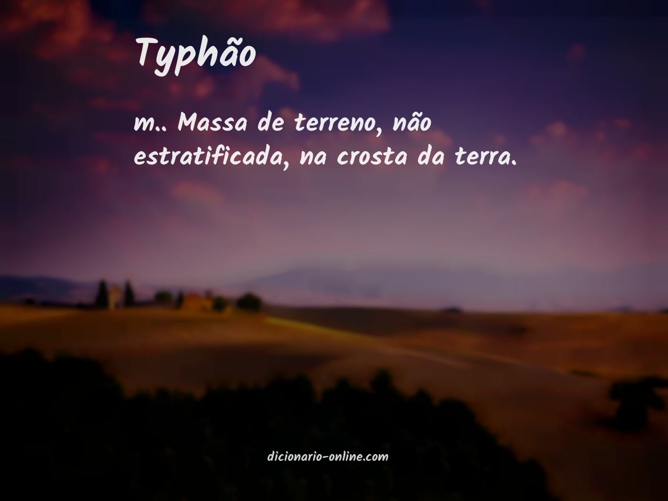 Significado de typhão