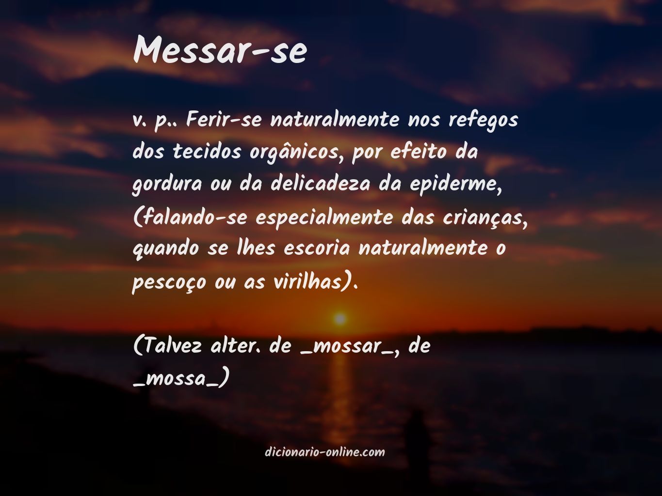 Significado de messar-se