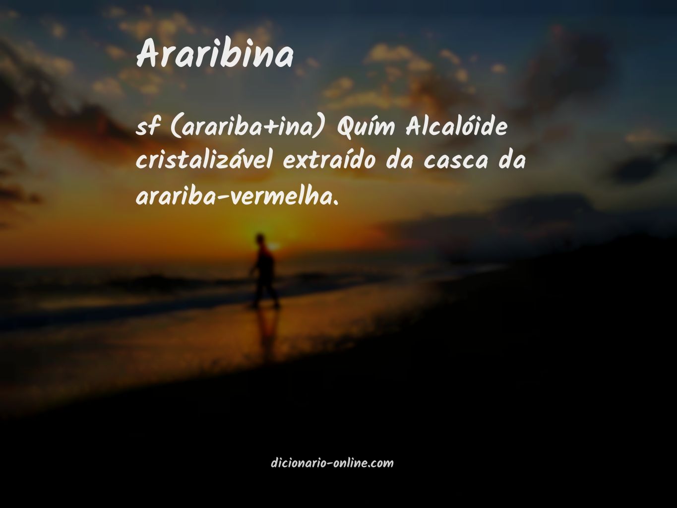 Significado de araribina