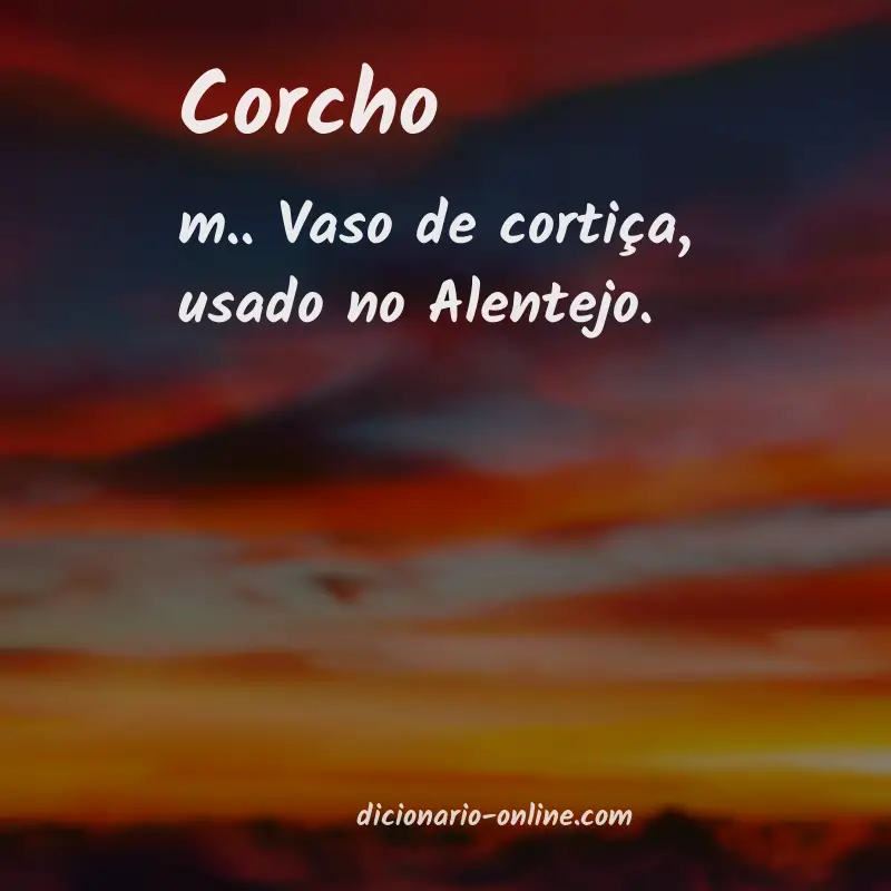 Significado de corcho