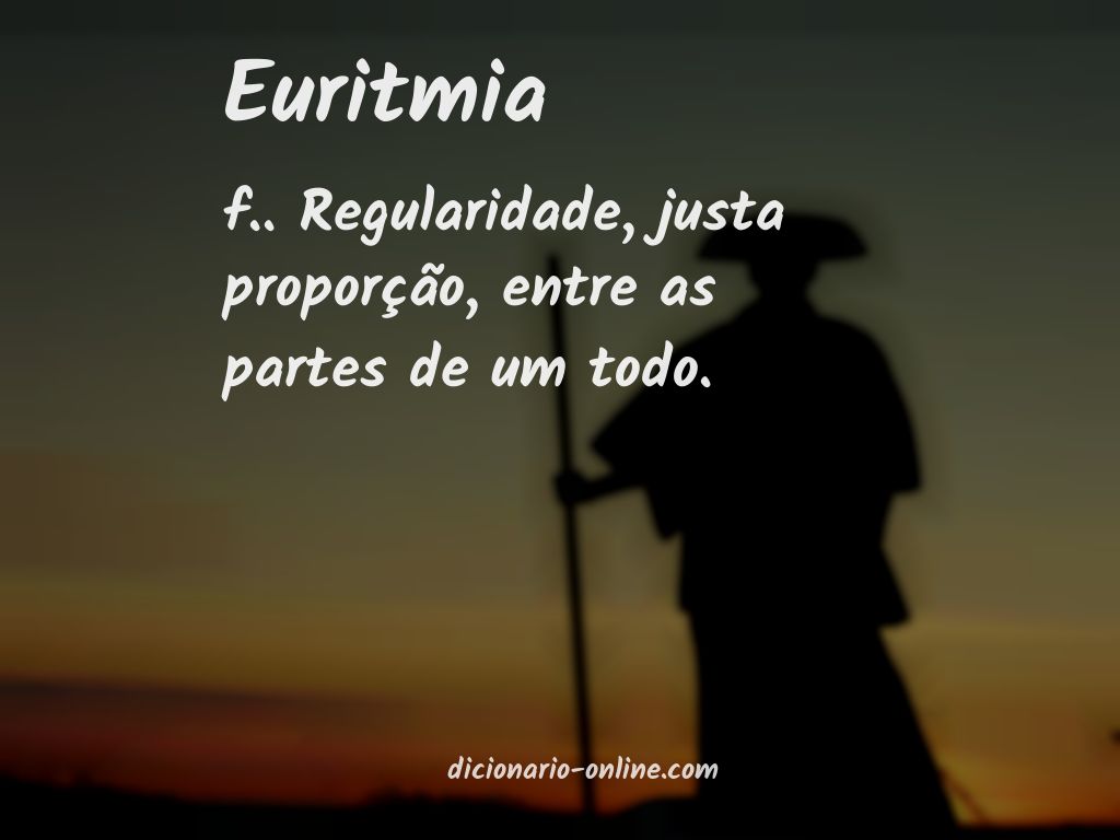 Significado de euritmia