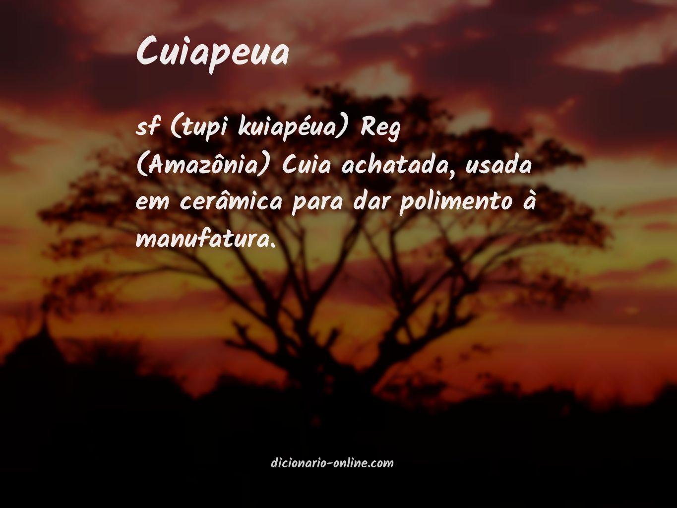 Significado de cuiapeua