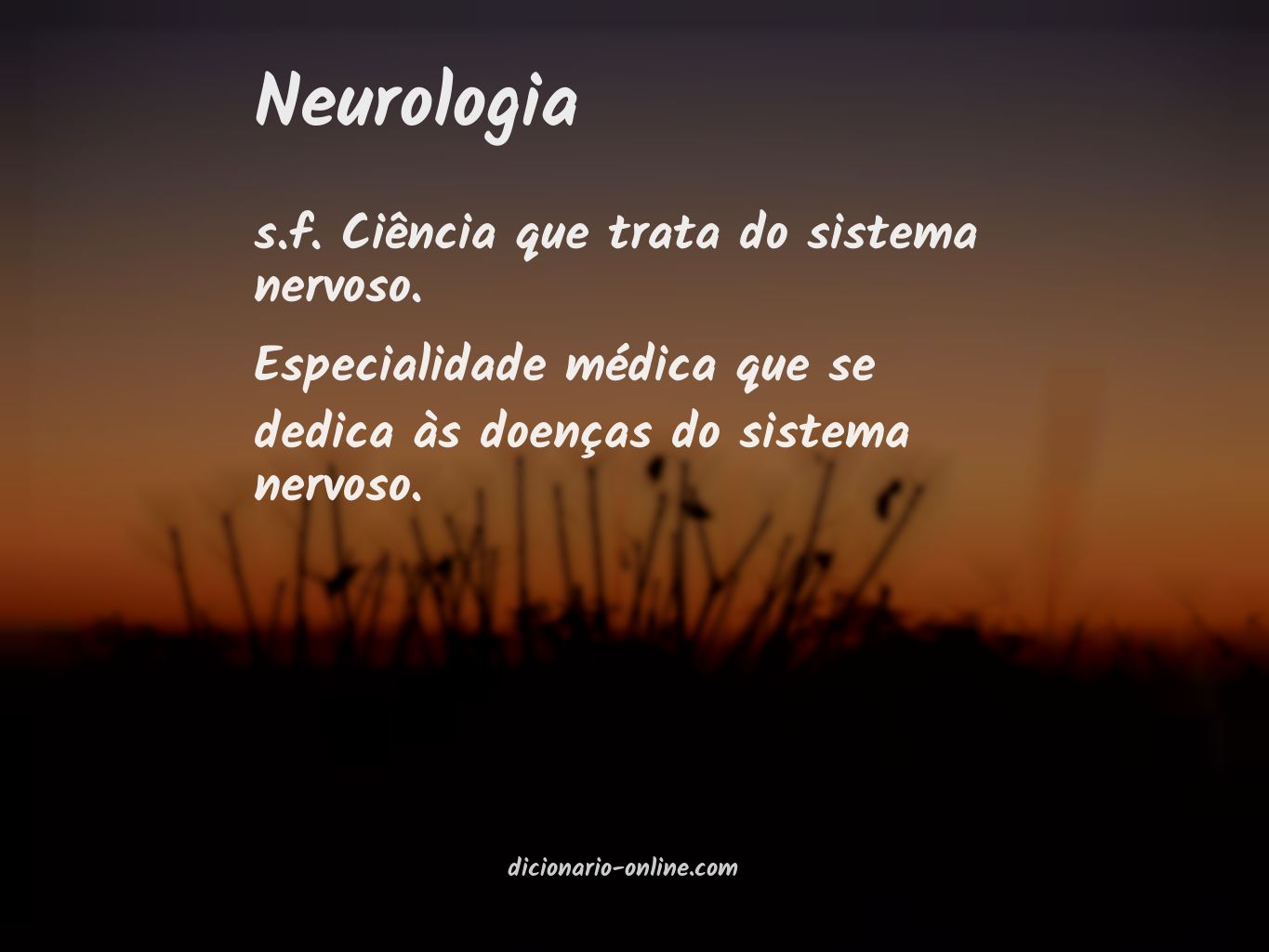Significado de neurologia