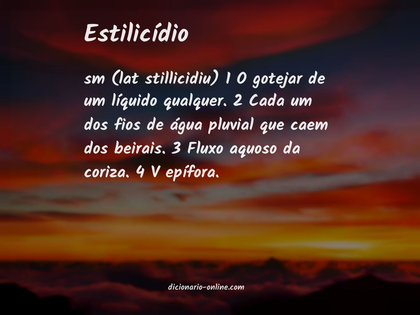 Significado de estilicídio