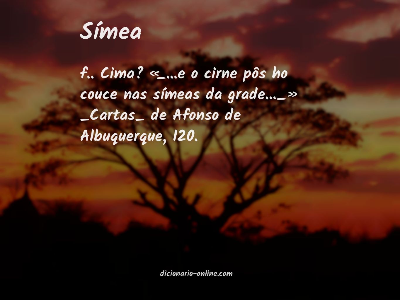 Significado de símea