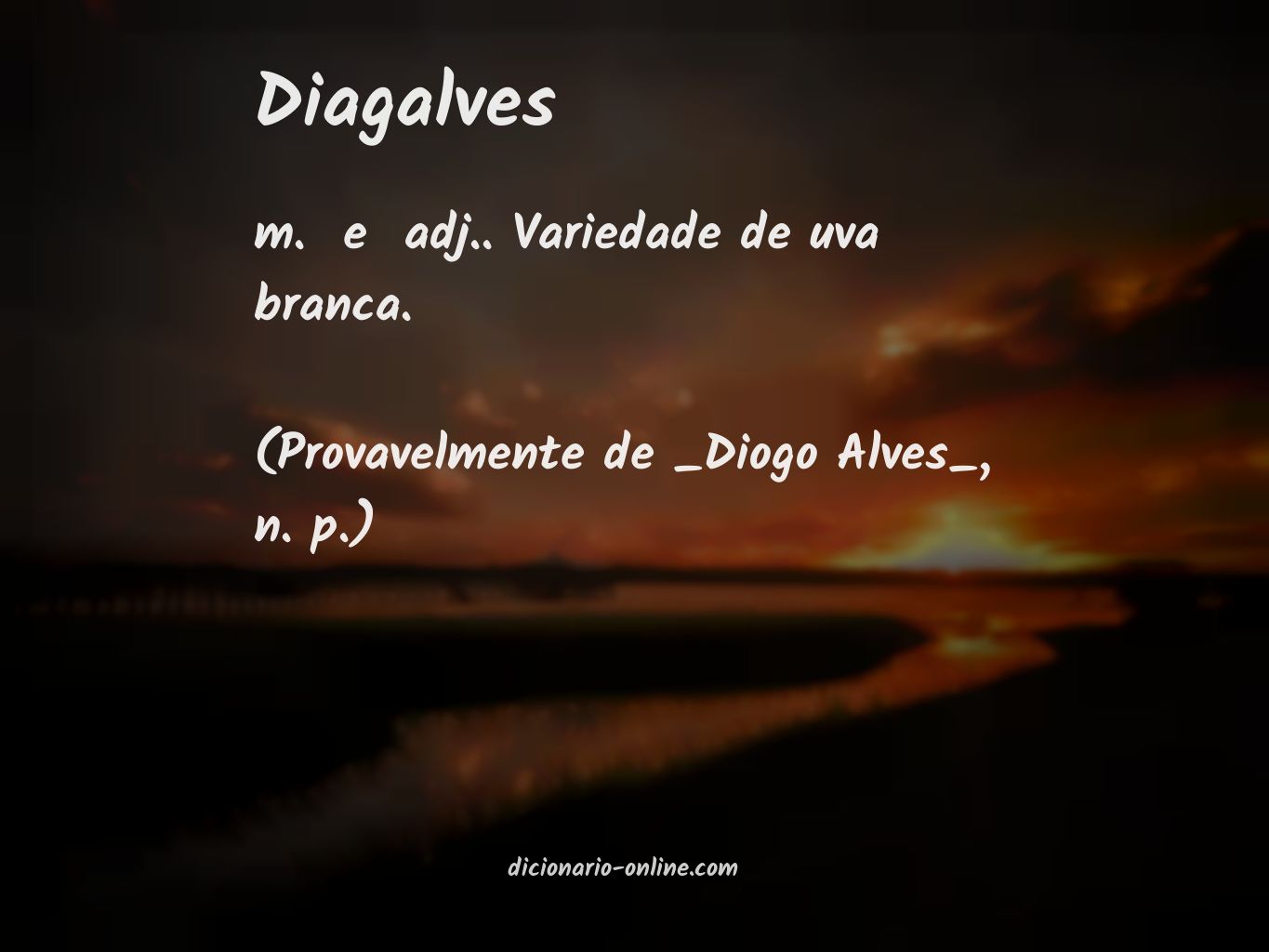 Significado de diagalves