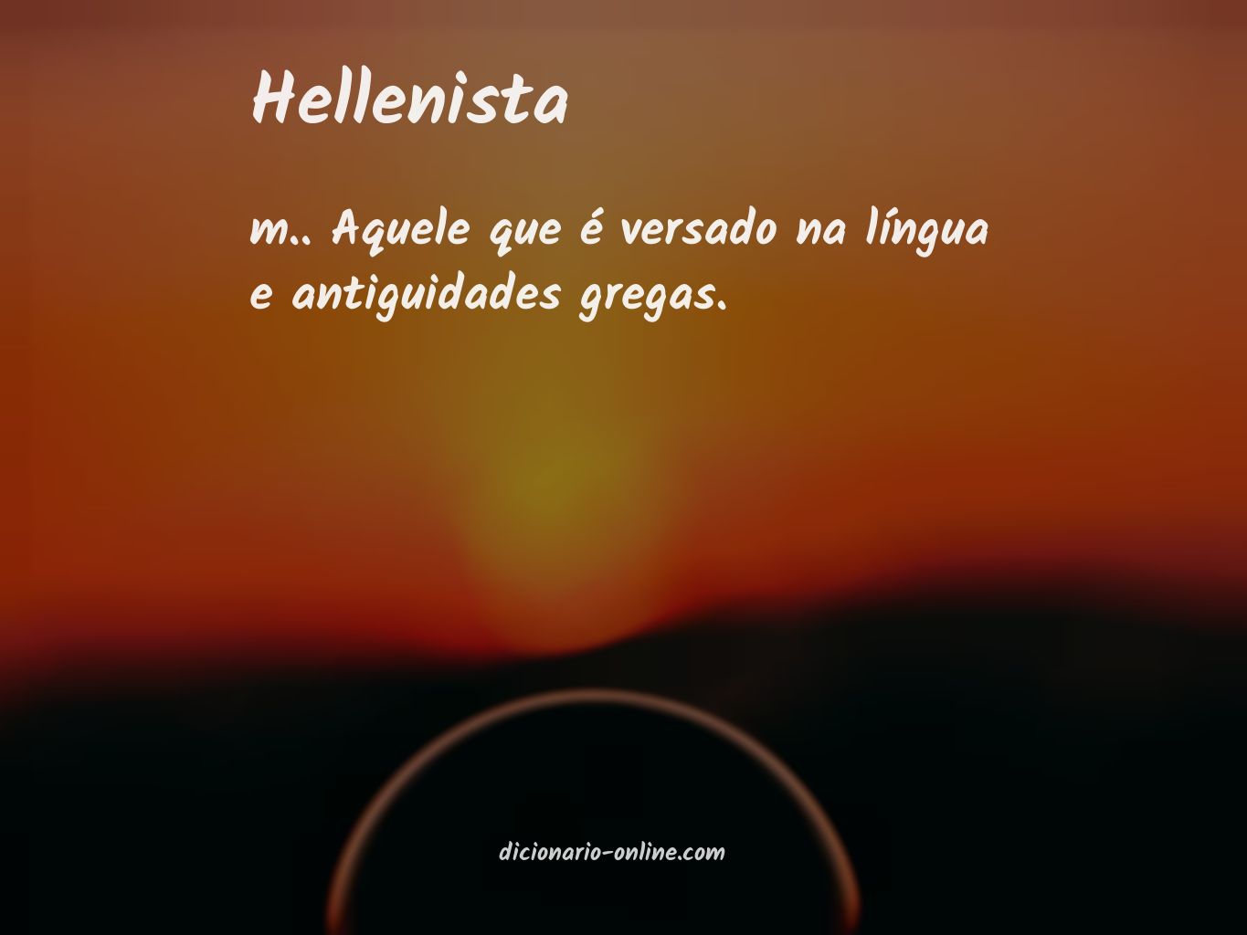 Significado de hellenista