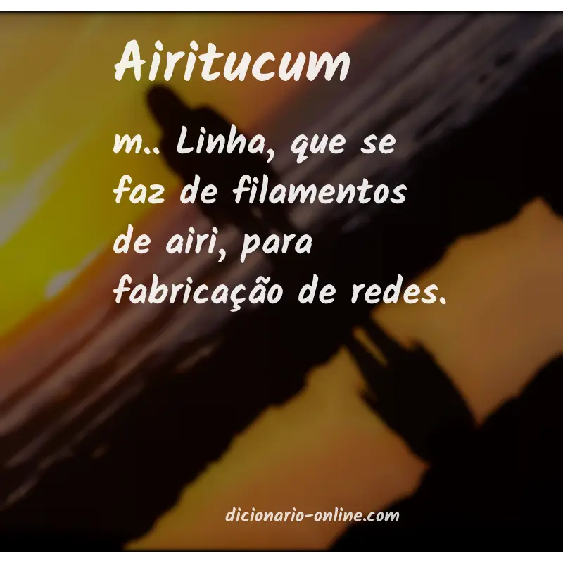 Significado de airitucum