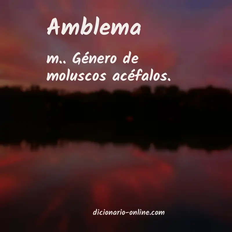 Significado de amblema