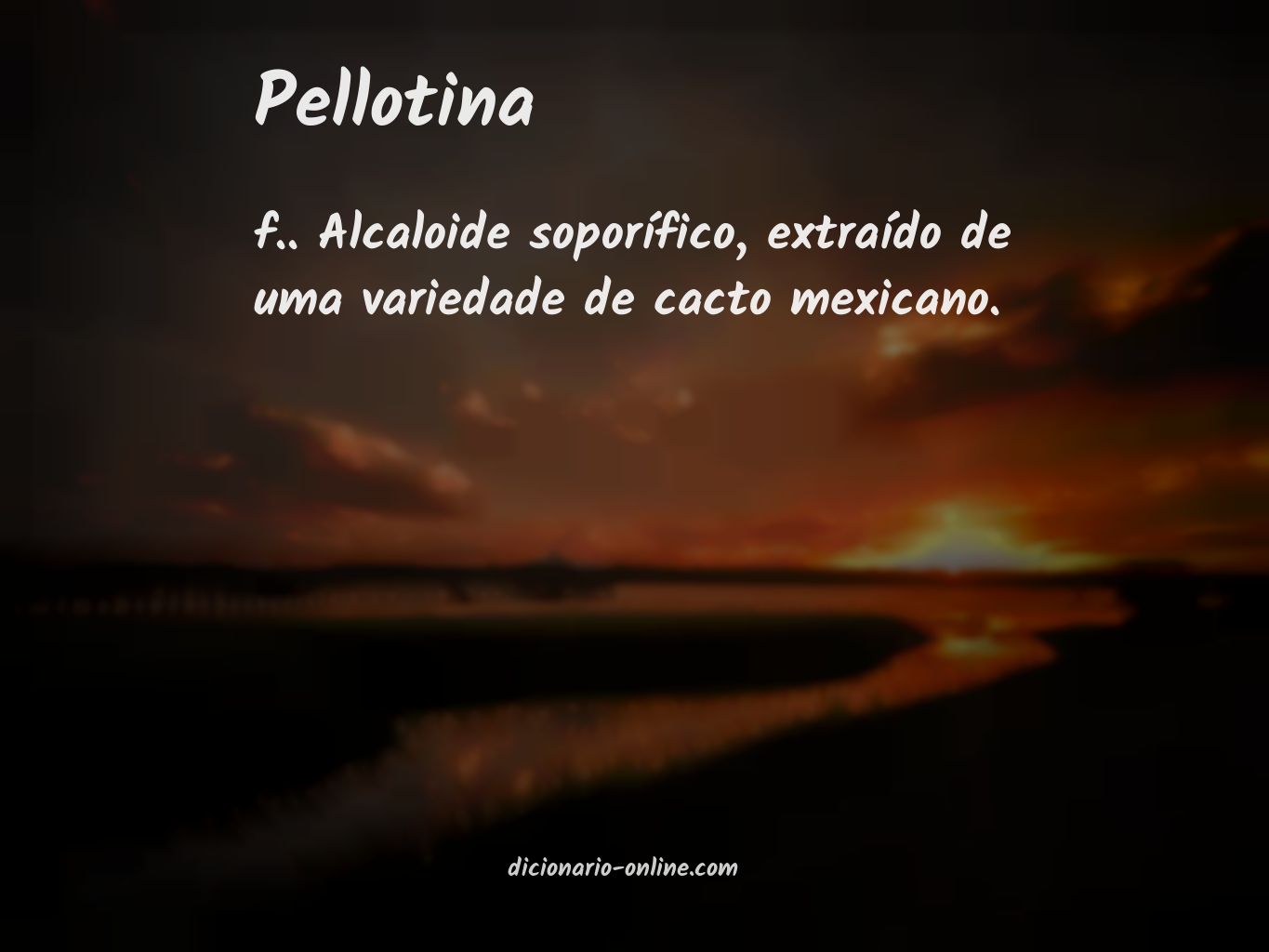 Significado de pellotina